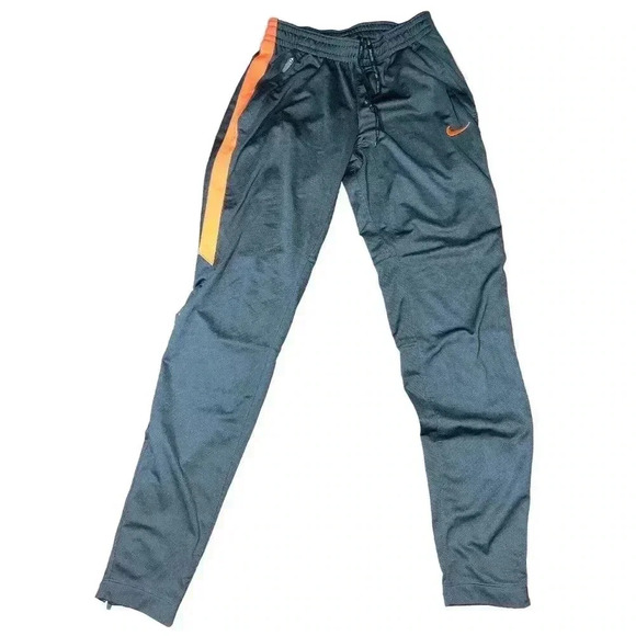 Womens Nike Dri Fit Athletic Track Pants Gray Joggers with zippers size XS - Picture 5 of 10